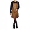 Tablier suspender cuir cognac - Visuel 1